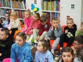 BIBLIOTERAPIA- SPOTKANIE Z PANIĄ ILUSTRATORKĄ