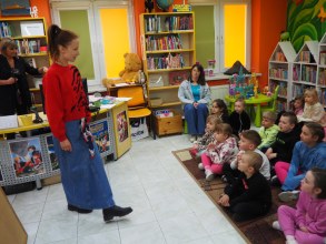 BIBLIOTERAPIA- SPOTKANIE Z PANIĄ ILUSTRATORKĄ