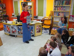 BIBLIOTERAPIA- SPOTKANIE Z PANIĄ ILUSTRATORKĄ