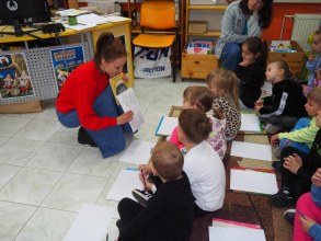 BIBLIOTERAPIA- SPOTKANIE Z PANIĄ ILUSTRATORKĄ