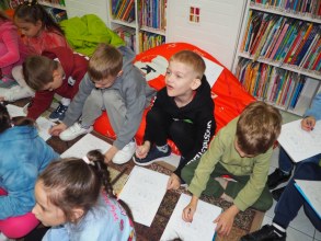 BIBLIOTERAPIA- SPOTKANIE Z PANIĄ ILUSTRATORKĄ