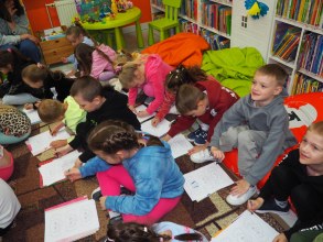 BIBLIOTERAPIA- SPOTKANIE Z PANIĄ ILUSTRATORKĄ