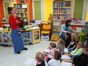 BIBLIOTERAPIA- SPOTKANIE Z PANIĄ ILUSTRATORKĄ