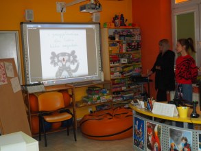 BIBLIOTERAPIA- SPOTKANIE Z PANIĄ ILUSTRATORKĄ