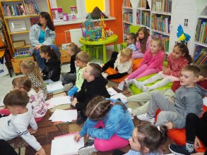 BIBLIOTERAPIA- SPOTKANIE Z PANIĄ ILUSTRATORKĄ