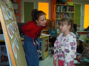 BIBLIOTERAPIA- SPOTKANIE Z PANIĄ ILUSTRATORKĄ