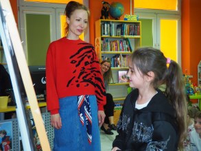 BIBLIOTERAPIA- SPOTKANIE Z PANIĄ ILUSTRATORKĄ