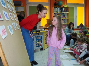BIBLIOTERAPIA- SPOTKANIE Z PANIĄ ILUSTRATORKĄ