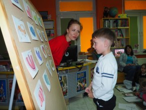 BIBLIOTERAPIA- SPOTKANIE Z PANIĄ ILUSTRATORKĄ